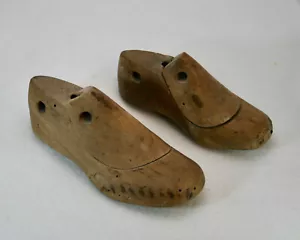 Antik Schuhleisten Kinder Kinderschuh Holz Schuh Modell Konvolut - Bild 1 von 5