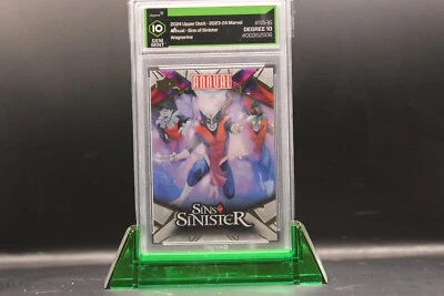 2024 upper deck 23-24 annual Sins of sinister Wagnerine Graded GEM MINT 10 - Image 1 of 2