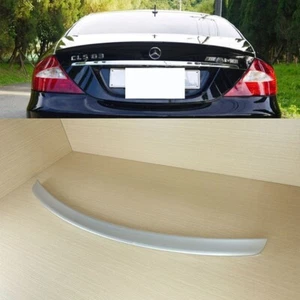 (#775 Iridium Silver Pearl Metallic)Trunk Spoiler Fit BENZ W219 04-10 CLS-Class - Foto 1 di 7