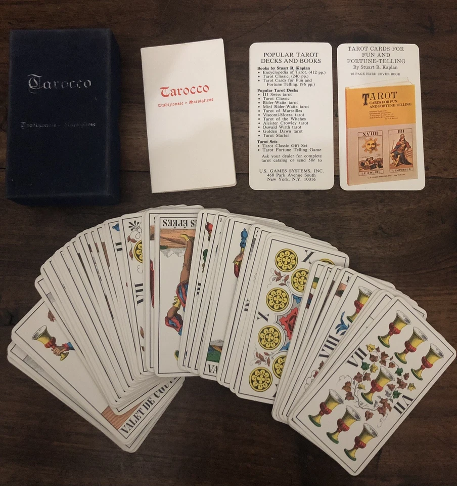 Mazzo  Carte Tarocco Tradizionale Marsigliese - Immagine 1 di 1