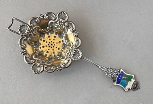 Quebec Canada Sterling Silver TEA STRAINER by Roden Bros Ltd.;X900 - Picture 1 of 7