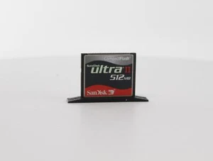 Sandisk 512MB Ultra CF Card 2.8MB/S Write Speed (SDCFH-512-901) - Picture 1 of 2