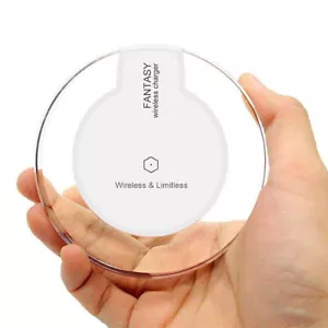 15w FOR APPLE IPHONE 7 6S 6 8 Plus 11 Pro SAMSUNG 8 S8 9 WIRELESS CHARGER PAD - Picture 1 of 7