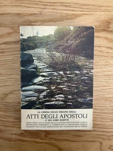 LA CHIESA DELLE ORIGINI NEGLI ATTI DEGLI APOSTOLI E NEI LORO SCRITTI ISG 1972 - Picture 1 of 11