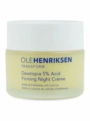 Ole Henriksen Dewtopia 5% 酸紧致晚霜 50 毫升 1.7 盎司全新带盒 — 第 1/4 张图片