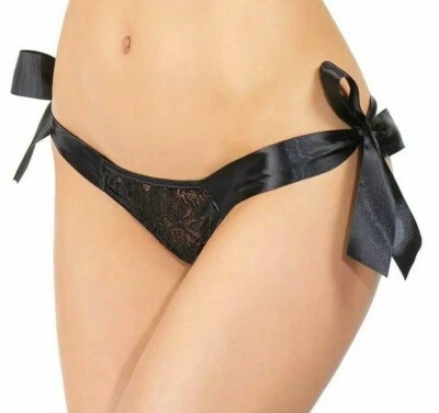 Corbatas de encaje de cinta sin entrepierna talla grande para mujer OSXL Foto 1 de 4