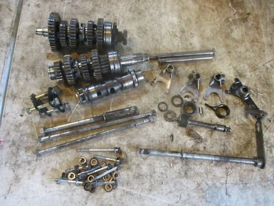 1972 YAMAHA DS7 250 TRANSMISSION GEARS CASE TO CASE BOLTS MOTOR MOUNT BOLTS - Image 1 of 4