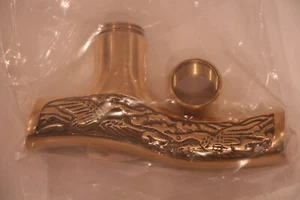 CABEZA Y MONTAJE DE CAÑA REGENCIA LATÓN FUNDIDO MACIZO ROCKLER 50984 - Imagen 1 de 3