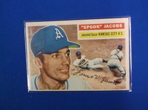 1956 Topps Baseball # 151 " Spook " Jacobs EX-MT - Picture 1 of 2