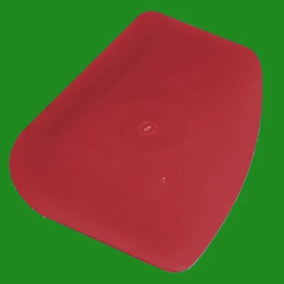 4x Curvo Bordo Plastica Raschietto Per Parabrezza Ghiaccio, Paint Pulizia, Torta - Immagine 1 di 2