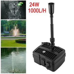 Teichpumpe Wasserklärer Teichklärer UV UV-C Lampe & Filter & Springbrunnen Pumpe - Bild 1 von 13