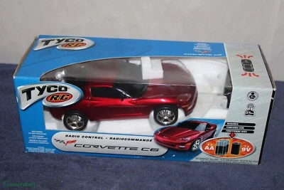 Corvette rojo Tyco RC 2003 #SS radiocontrolado Foto 1 de 4