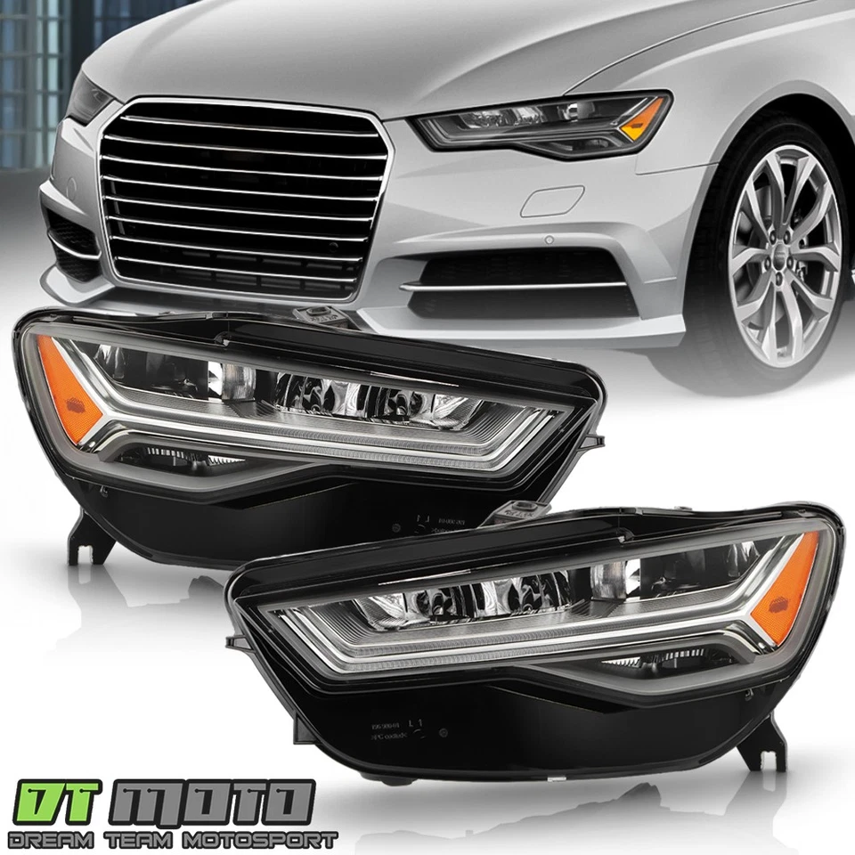 Faros LED completos izquierda+derecha para Audi A6|S6 LED DRL 2016 2017 2018 Foto 1 de 4