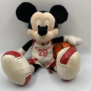 Mickey Mouse Disneyland World High School Musical Wildcat Basketball Plush - Picture 1 of 17