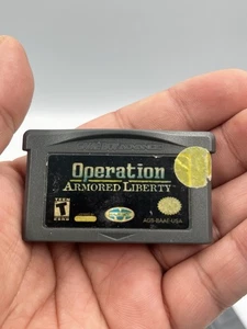 Operation Armored Liberty (Nintendo Game Boy Advance, 2003) Used - Tested - Picture 1 of 4