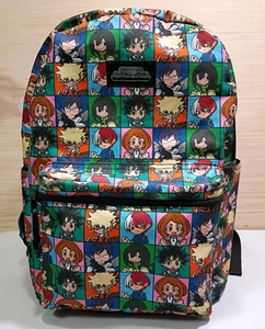 My Hero Academia Rucksack All Over Charakter Blockprint Schultasche Anime - Bild 1 von 12
