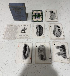 Vintage The ROCKY MOUNTAIN Souvenir Playing Cards - Picture 1 of 16
