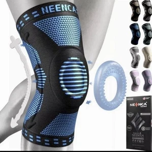 NEENCA~Professional Knee Brace, Pain Relief, Compression Sleeve Size~XL, Blue - Picture 1 of 5