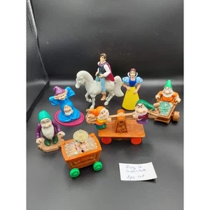Set di 8 Happy Meal McDonald's Biancaneve 1992 VNTG - Foto 1 di 4