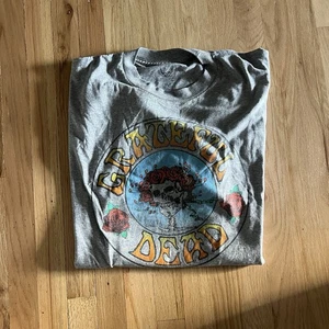 Grateful Dead Skull and Roses T-Shirt Herren Rock N Roll Band Tee Grau Gray 2xl - Bild 1 von 6