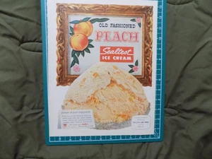 1958 PRINT AD SEALTEST OLD FASHIONED ICE CREAM REAL PEACHES - Bild 1 von 1