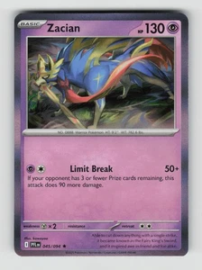 Zacian -, , ME02: Phantasmal Flames, 045/094, Rare, Holo, NM - Bild 1 von 2