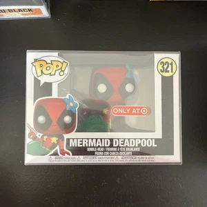 Funko POP! Marvel # 321 Mermaid Deadpool Target Exclusivo - con protector pop - Imagen 1 de 6