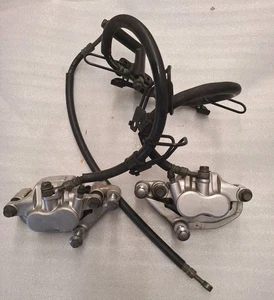 E2. Yamaha XVS 1100 VP16 Dragstar 2002 Brake Caliper Front Right + Left - Picture 1 of 9