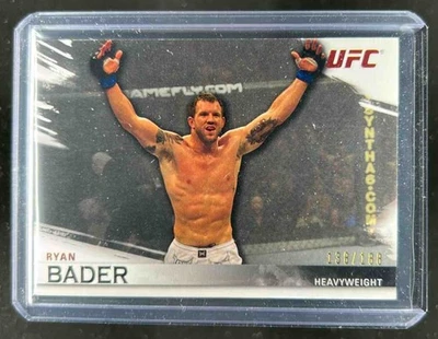 2010 Topps UFC Knockout Ryan Bader Silver #138/188 - Image 1 of 2