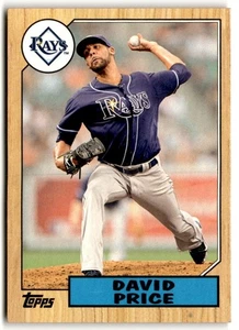 David Price 2012 Topps '87 Minis #TM-46 Tampa Bay Rays - Picture 1 of 2