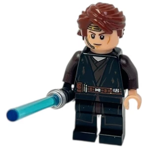 Lego Star Wars Anakin Skywalker Pilot Schmutz Flecken Headset Minifigur Figur - Bild 1 von 6