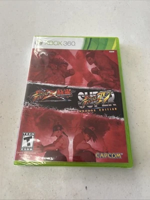 Street Fighter x Tekken/Super Street Fighter IV (Xbox 360) Sealed New Capcom - Image 1 of 3