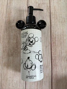 Disney Mickey Mouse Skizzenbuch Lotion Handcreme Seifenspender Pumpe - Neu! - Bild 1 von 4
