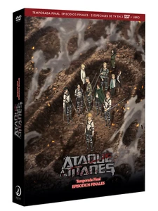 ATAQUE A LOS TITANES LOS CAPITULOS FINALES DVD ESPAÑOL NUEVO PRECINTADO CASTELLA - Imagen 1 de 1