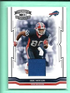Eric Moulds 2005 Donruss Throwback Threads Jersey Relic Buffalo Bills - Bild 1 von 2