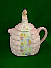 VINTAGE YE DAINTEE LADYEE TEAPOT on base AS PURCHASED BY HM QUEEN MARY