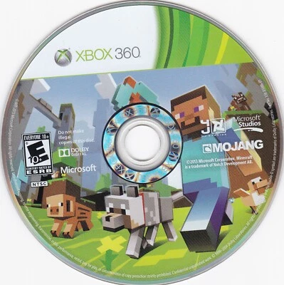 Minecraft (Microsoft Xbox 360, 2013) *DISC ONLY* - Image 1 of 2