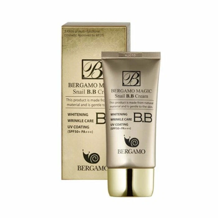 Bergamo Magic Snail BB Cream SPF50+ PA+++ 50 ml - ENVÍO GRATUITO Foto 1 de 1