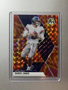 Daniel Jones New York Giants Panini Mosaic NFL 2020 ORANGE REACTIVE MOSAIC - Bild 1 von 4