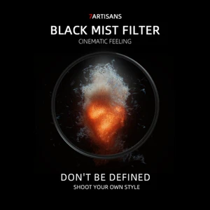 7artisans 1/4 Black Mist Lens Filter Special Effects Diffuser Filter 67mm 77mm - Picture 1 of 5