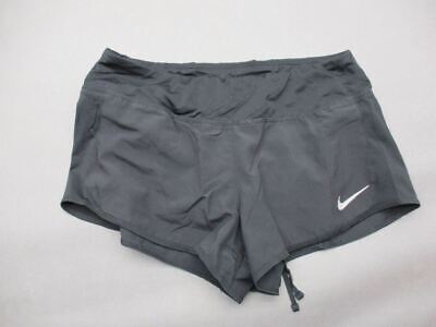 Nike Size M Womens Black Athletic DriFit Performance Running Track Shorts T695 • 16.14€