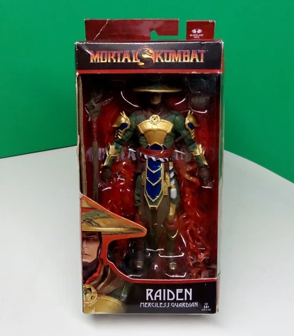 McFarlane Toys Mortal Kombat Series 2 RAIDEN 7" MERCILESS  ( DAMAGED PACKAGING ) Cover
