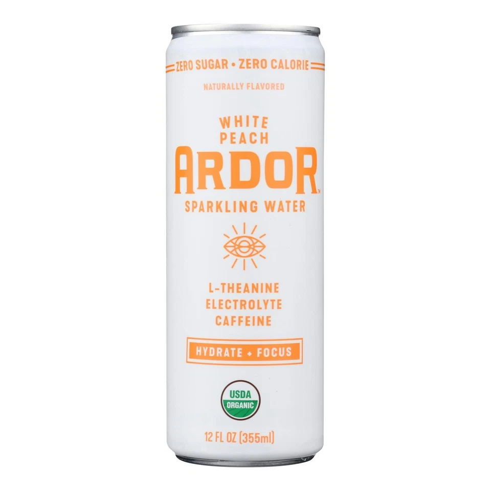 Agua con gas Ardor - Spk Water Wht Peach Enrg 12 fl. oz (paquete de 12) Foto 1 de 1