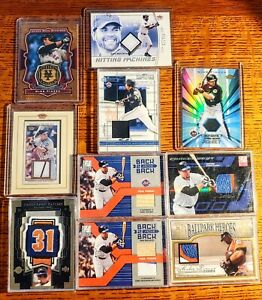 2004 2002 UD Donruss Finest MIKE PIAZZA Jersey Patch Lot /50 ×3 ALL w/ METS READ