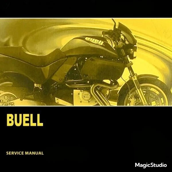 '96-'10 Buell Manual de Servicio Oficial de Fábrica Reimpresión Todos los Modelos Foto 1 de 4