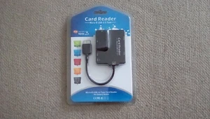 Micro-B USB 3.0 Card Reader for Samsung Galaxy Note3 cell phone - Picture 1 of 3