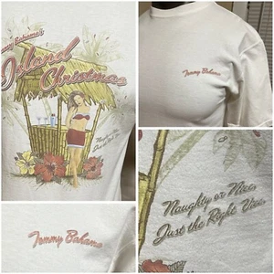 Tommy Bahama ISLAND CHRISTMAS NAUGHTY OR NICE VICE Grafik T-Shirt Gr. L Fit RAR - Bild 1 von 10