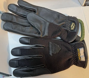Setwear Pro Leather Gloves (XX-Large, Black) size 12 - Picture 1 of 5