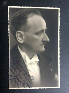 Photo portrait dédicacé Artiste à identifier Théatre opéra 1939 - Picture 1 of 2