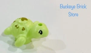 NUEVO LEGO Friends BEBÉ TORTUGA con ojos negros y manchas verdes oliva - animal terrestre - Imagen 1 de 3